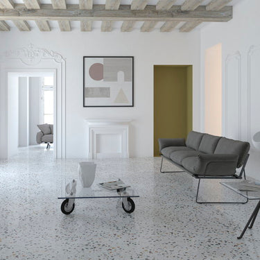 FontanaArte Tavolo con Ruote Rectangle Medium