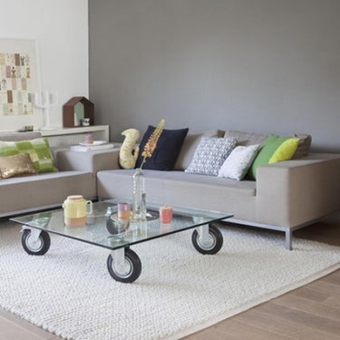 FontanaArte Tavolo con Ruote Square Small