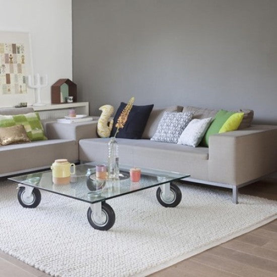 FontanaArte Tavolo con Ruote Square Small