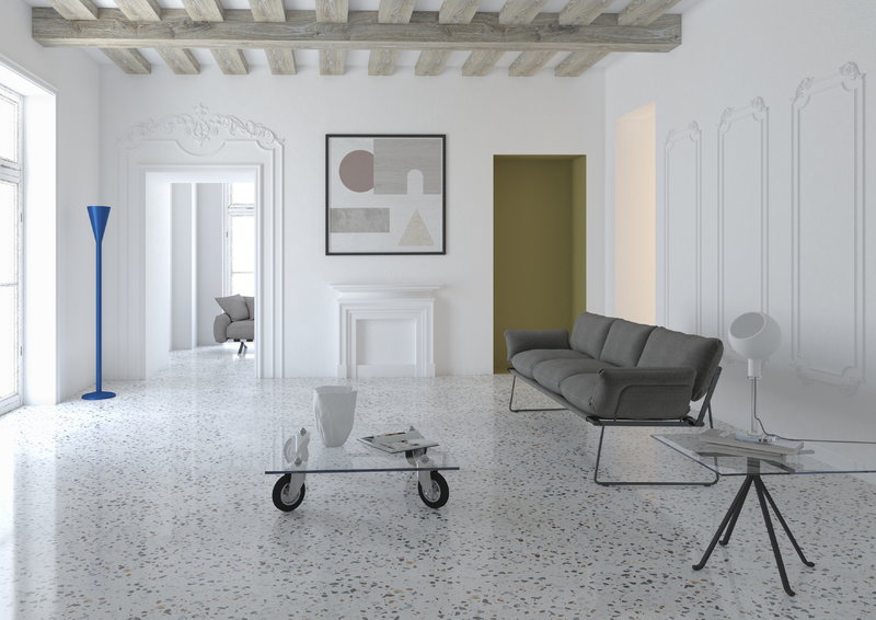 FontanaArte Tavolo con Ruote Square X-Large