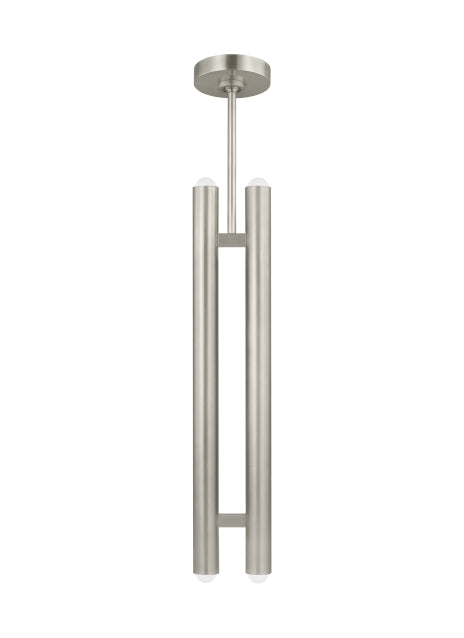 Ebell Pendant Light - Satin Nickel