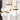 Langston Glass Chandelier Medium | Visual Comfort - Natural Brass