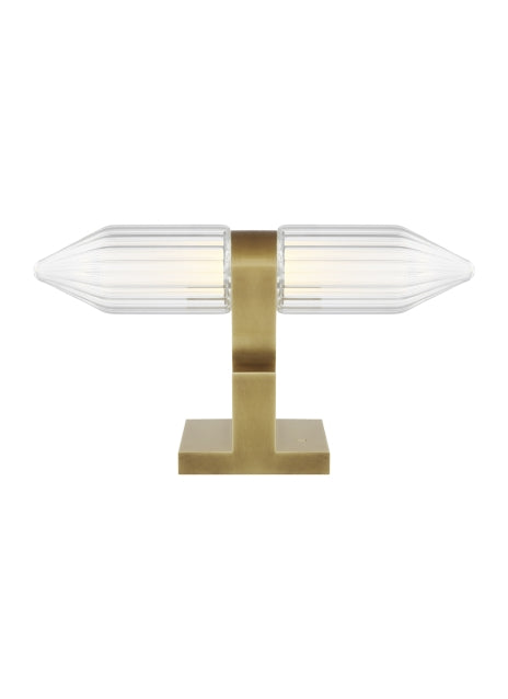 Langston Table Lamp | Modern Lighting - Brass 5