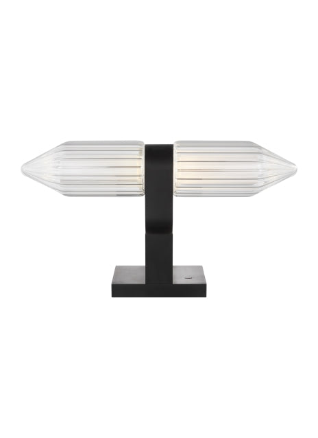 Langston Table Lamp | Modern Lighting - Dark Bronze