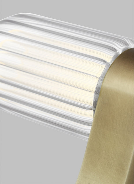 Langston Table Lamp | Contemporary Lighting - Brass