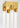 Phobos Natural Brass Short 4-Tube LED Flush Mount Ceiling Fixture - Visual Comfort