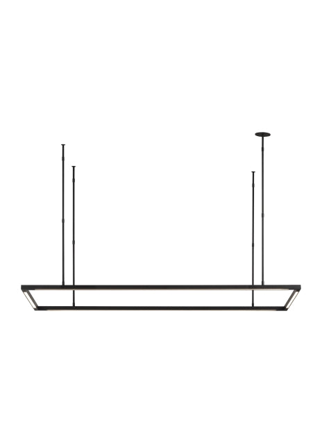 Tech Lighting Stagger Halo 50 Linear Suspension