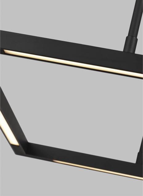 Tech Lighting Stagger Halo 50 Linear Suspension