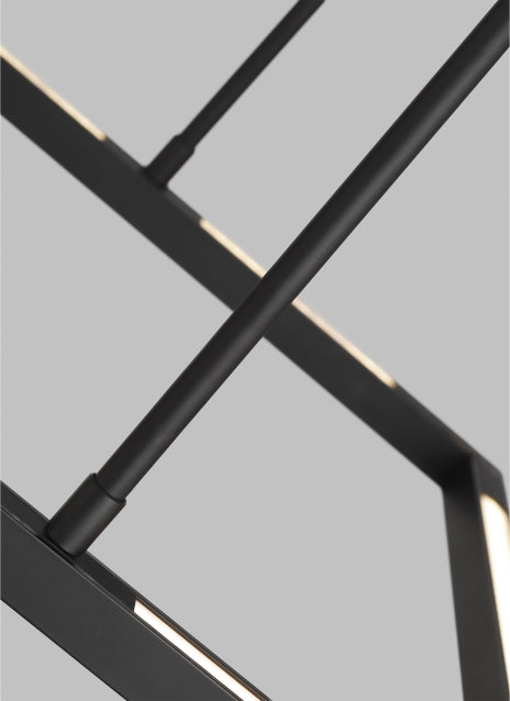 Tech Lighting Stagger Halo 50 Linear Suspension