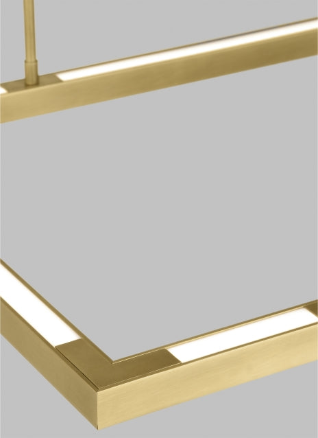 Tech Lighting Stagger Halo 50 Linear Suspension