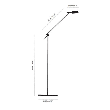 Tema Led Floor Lamp by Carpyen