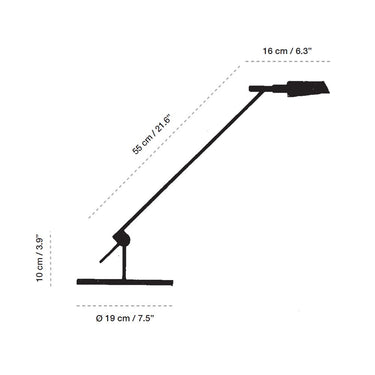Tema Led Table Lamp by Carpyen