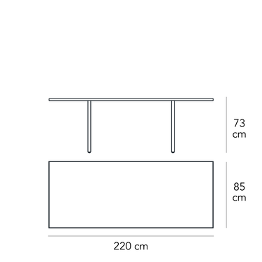 FontanaArte Teso Table