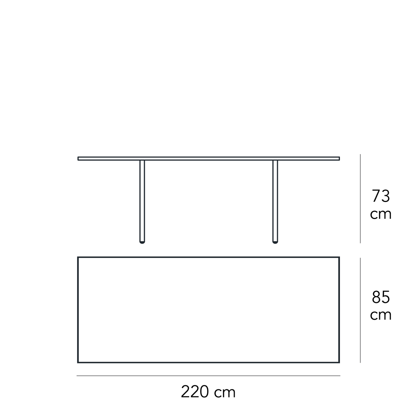 FontanaArte Teso Table