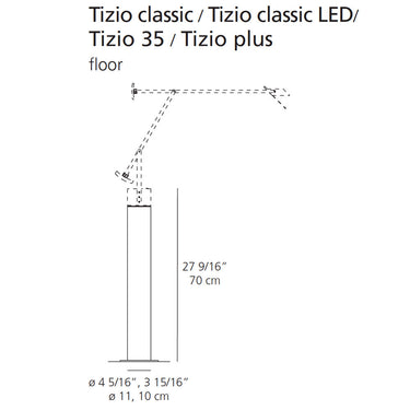 Artemide Tizio Classic Table Lamp 1