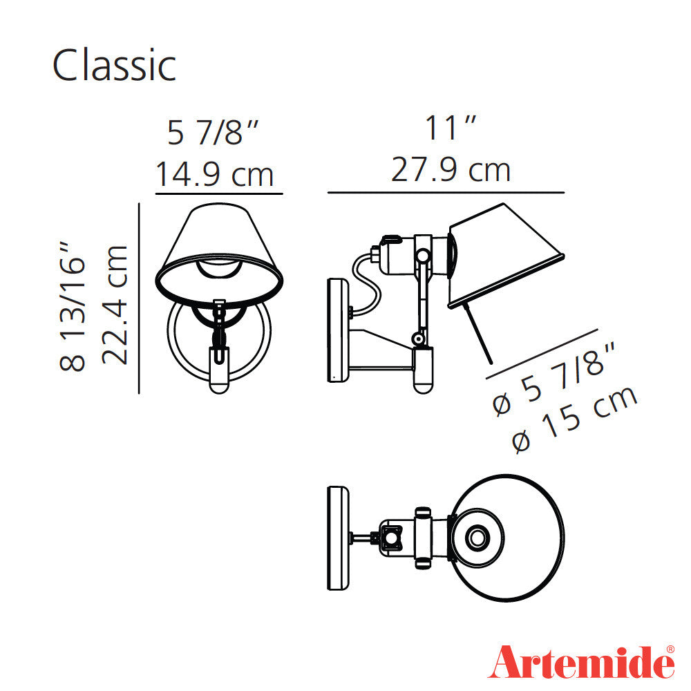 Artemide Tolomeo Wall Spot