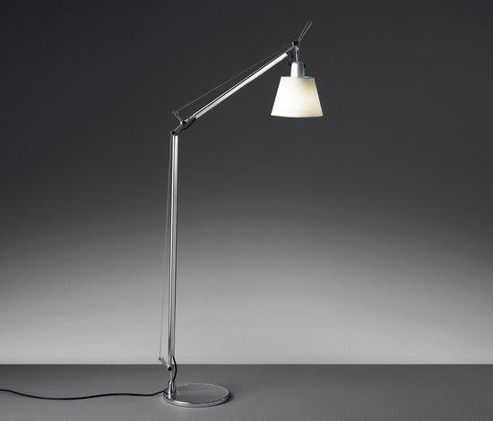 Artemide Tolomeo Reading With Shade Floor Lamp