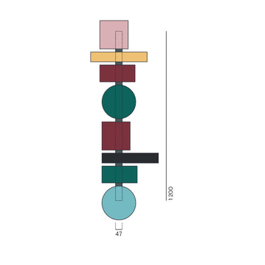 Pallucco Totem 120 Wall Light