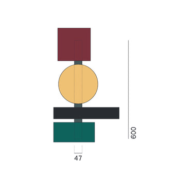 Pallucco Totem 60 Wall Light