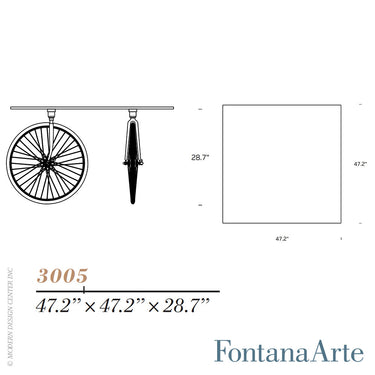 FontanaArte Tour Table