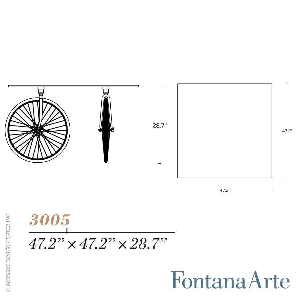 FontanaArte Tour Table