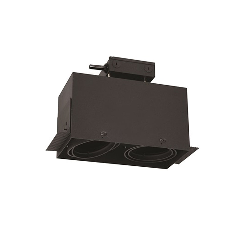 Nora Lighting Trimless Line Voltage (LED Compatible) MLS Two Modules Housing