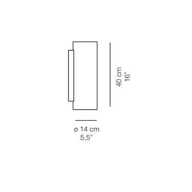 Tube Wall Light by Karboxx