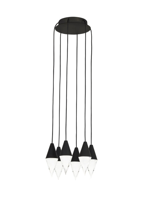 Tech Lighting Turret 6-Light Chandelier - New