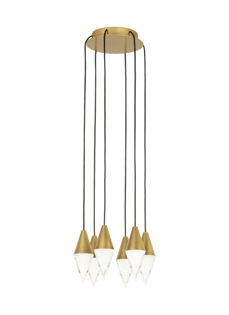 Tech Lighting Turret 6-Light Chandelier - New