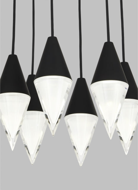 Tech Lighting Turret 6-Light Chandelier - New