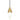 Visual Comfort Turret LED pendant (Natural Brass finish). Conical design with superior illumination.
