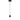 Nightshade Black Turret 1-Light LED pendant. Modern minimalist design for residential spaces.