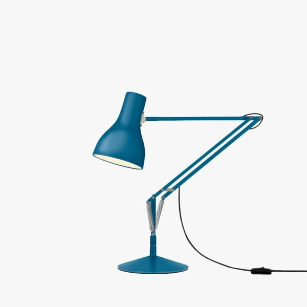 Anglepoise Type 75 Desk Lamp - Margaret Howell Saxon Blue