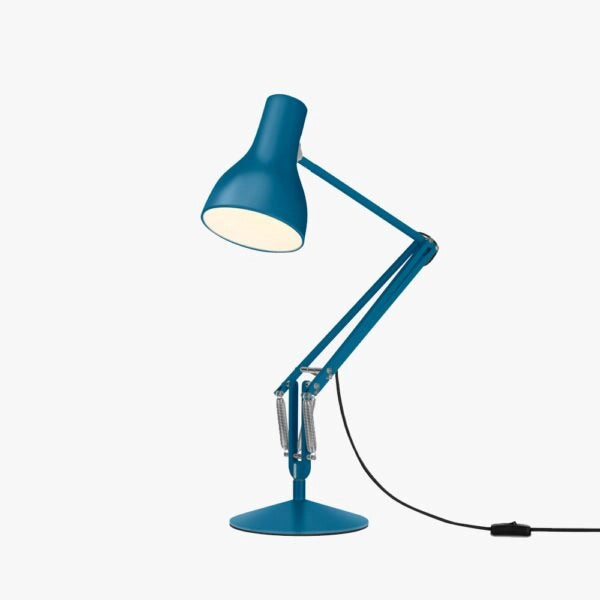Anglepoise Type 75 Desk Lamp - Margaret Howell Saxon Blue