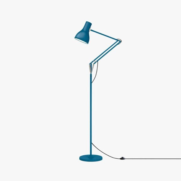 Anglepoise Type 75 Floor Lamp - Margaret Howell Edition Saxon Blue