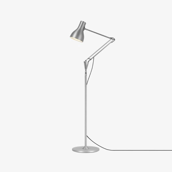 Anglepoise Type 75 Floor Lamp - Silver Lustre