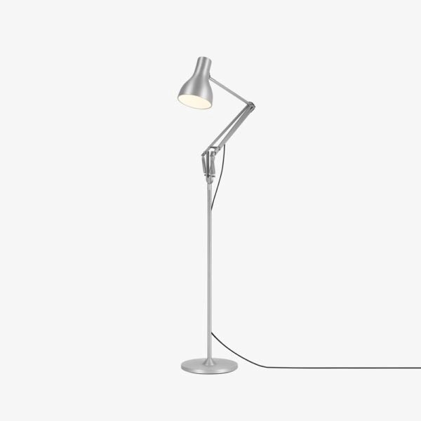 Anglepoise Type 75 Floor Lamp - Silver Lustre