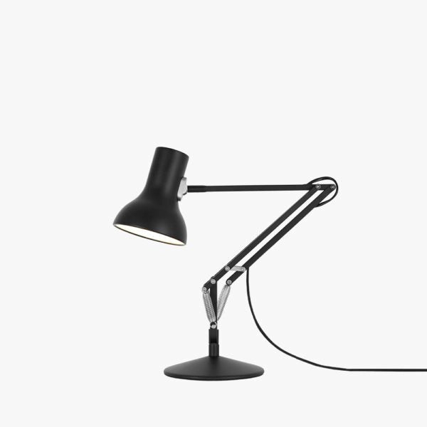 Anglepoise Type 75 Mini Desk Lamp - Jet Black