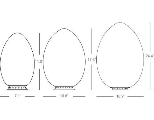FontanaArte Uovo Small Table Lamp