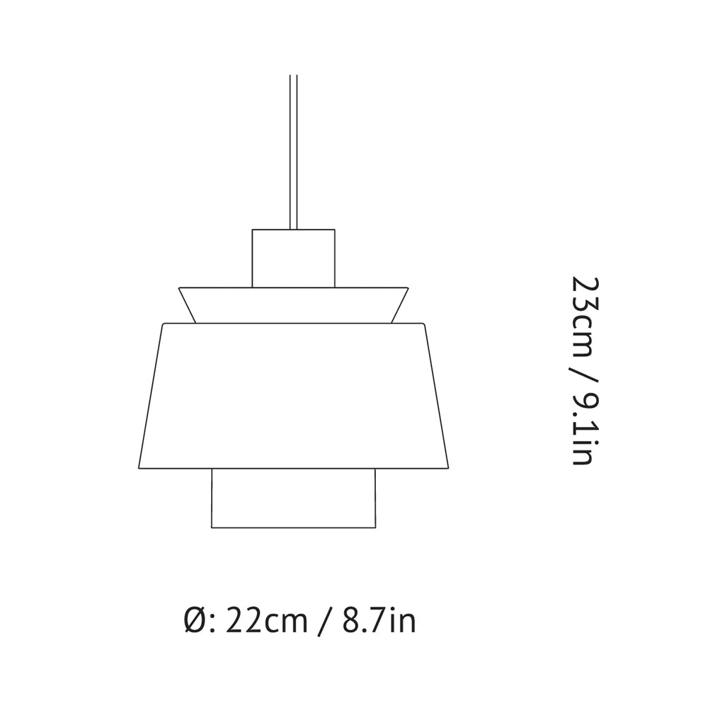 &Tradition Utzon JU1 Pendant Light