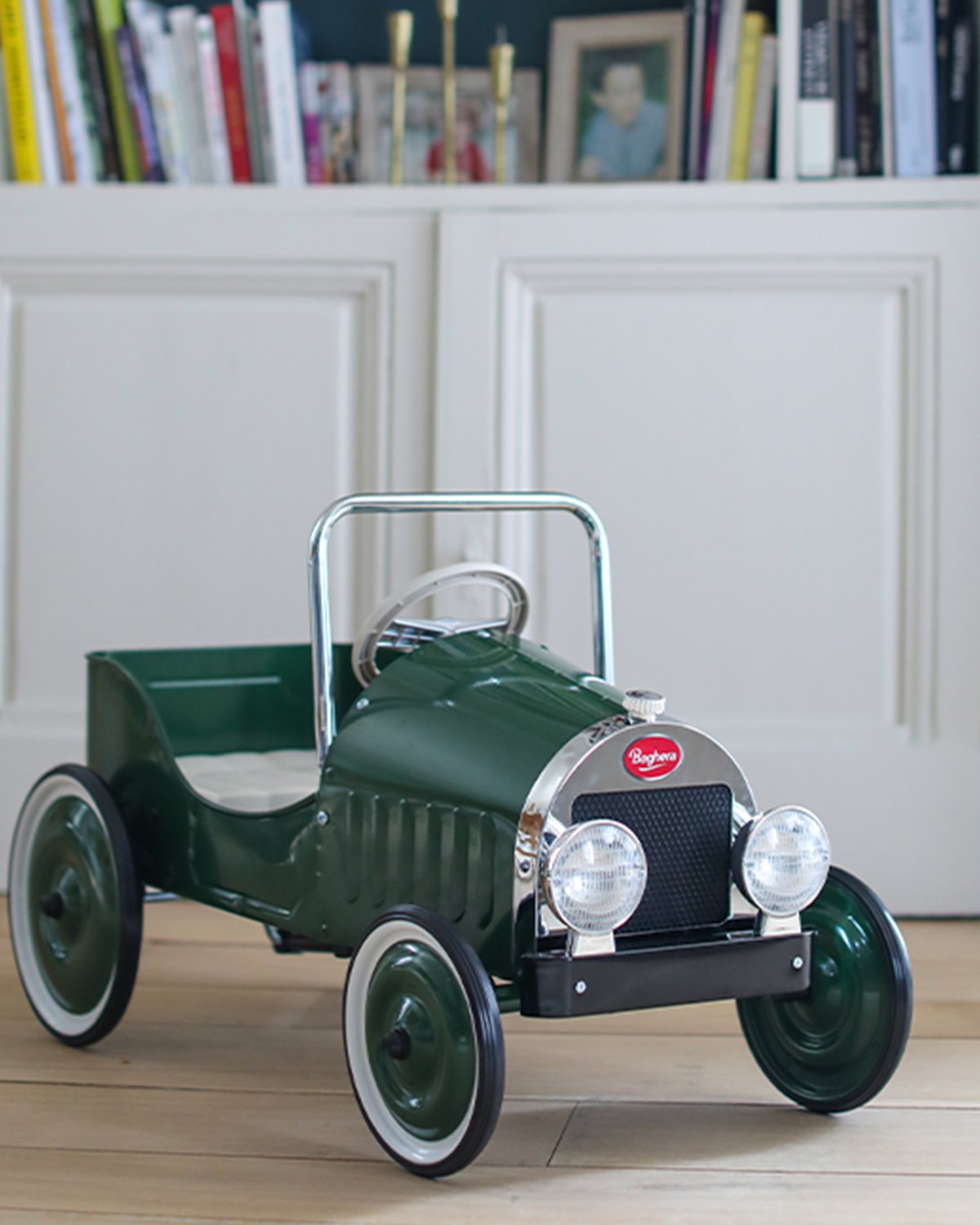 Baghera Ride-On Classic Pedal Car Green
