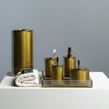 Vallve Toothbrush Holder Gloss Gold