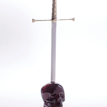 Vallve Toilet Paper Holder Cranium Red