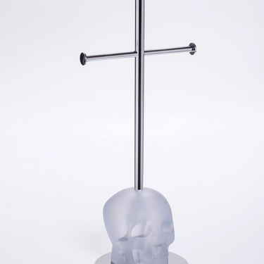 Vallve Toilet Paper Holder Cranium Clear