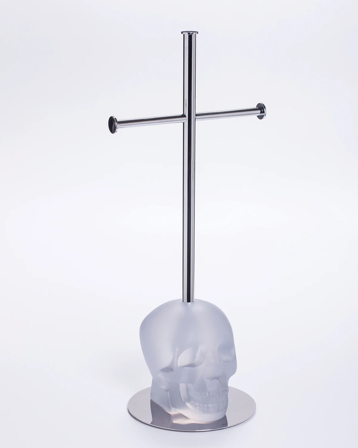 Vallve Toilet Paper Holder Cranium Clear