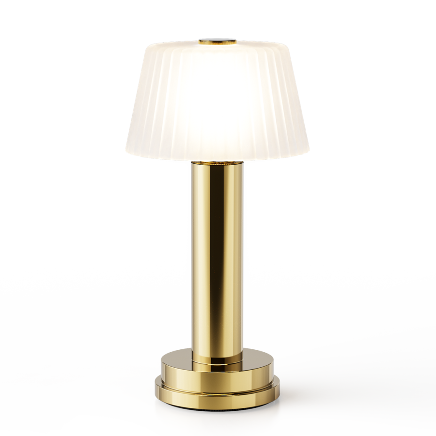 Victoria Cordless Table Lamp Glass by Neoz