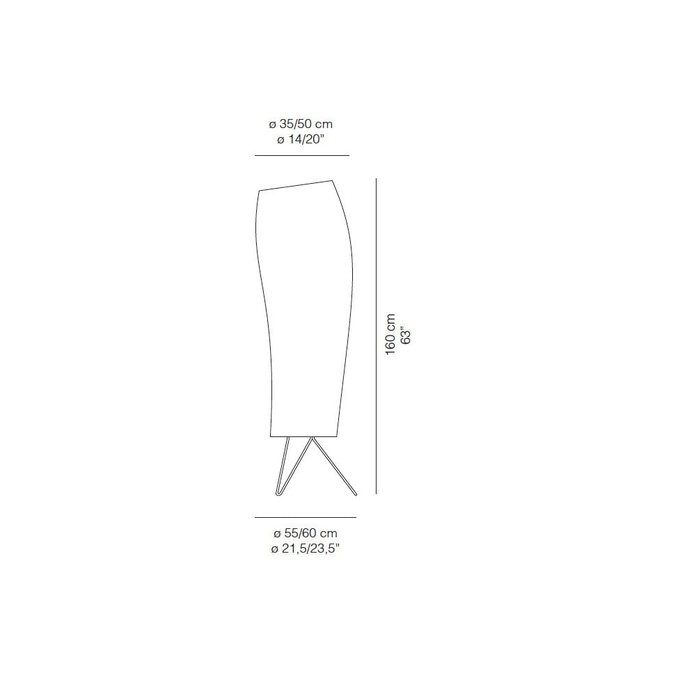 Warm Outdoor Floor Lamp by Karboxx