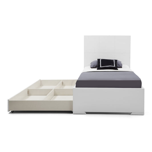 Anna Twin Bed Trundle by Whiteline