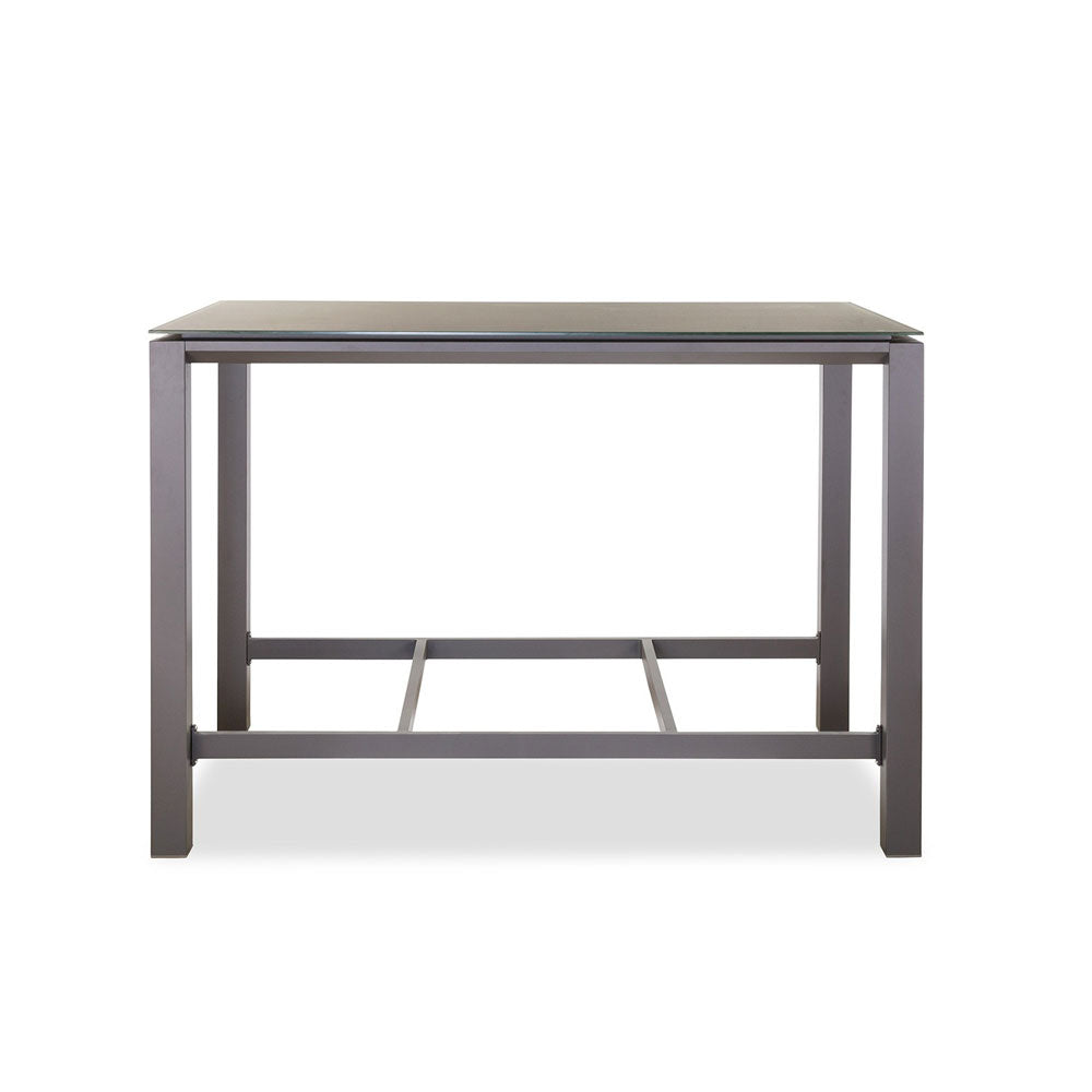 Vargas Outdoor Bar Table Taupe by Whiteline