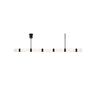 Wit 7 Glass Linear Pendant | Visual Comfort Modern